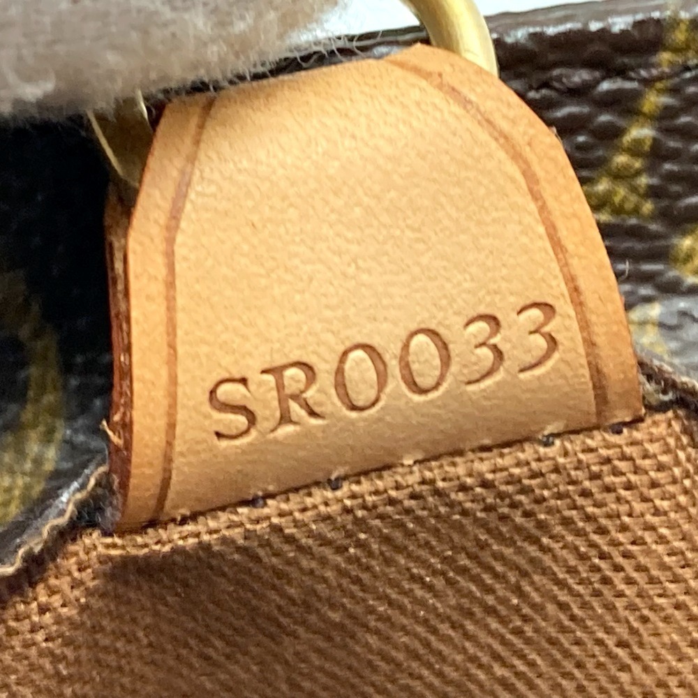 LOUIS VUITTON Authentic Brown Monogram Canvas Tote Bag - Picture 11 of 12